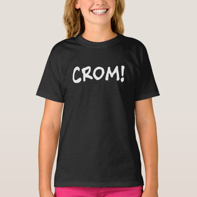 Crom - Conans Gud T Shirt (Framsida)