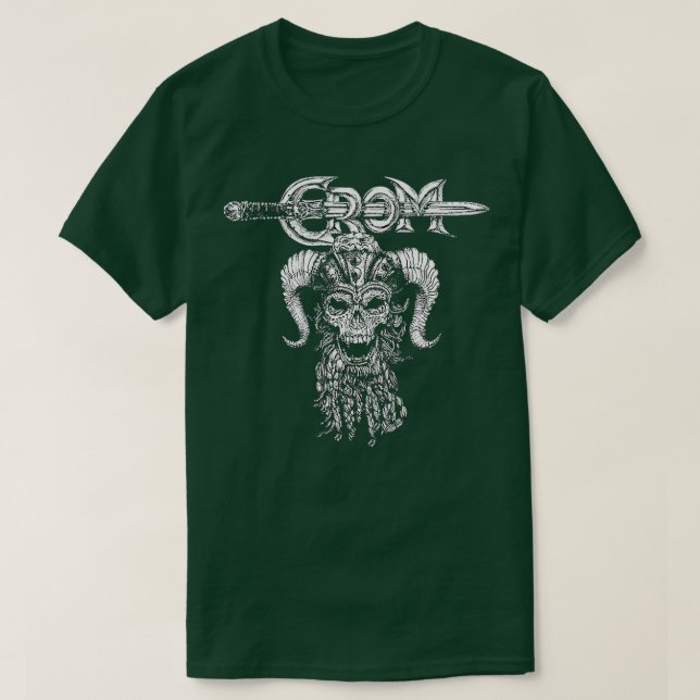 Crom för Mörk Shirt T (Design framsida)
