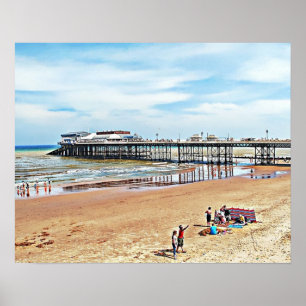 Cromer sjösida Norfolk. Poster
