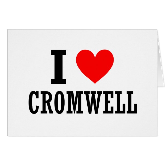 Cromwell Alabama stadsdesign Hälsningskort (Framsidan Horizontal)