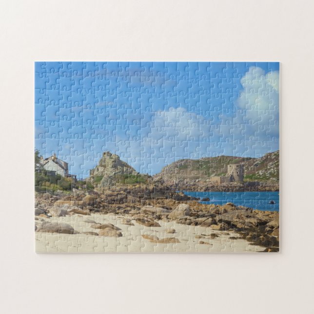 Cromwells slott, Scillyöarna Pussel (Horisontell)