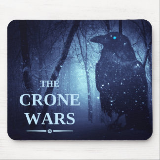 Crone Krig mousepad - kråkan sitta Musmatta