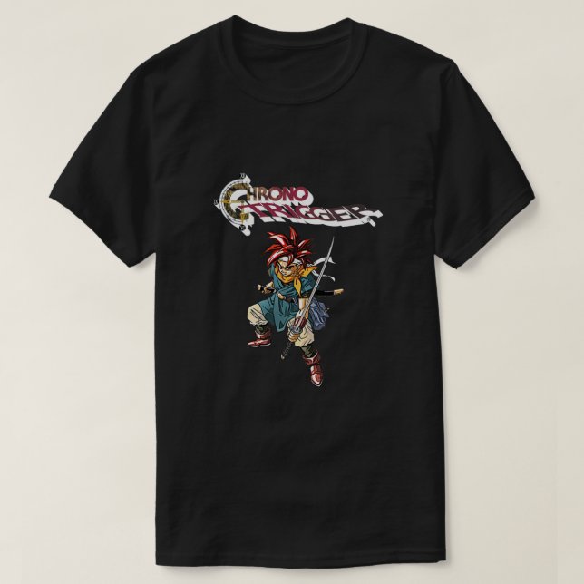 Crono from Chrono Trigger T Shirt (Design framsida)