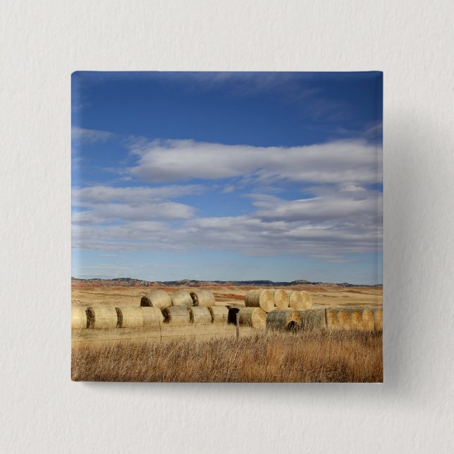 Crook County, höbalar Knapp (Framsida)