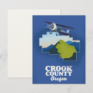 Crook County Oregon karta