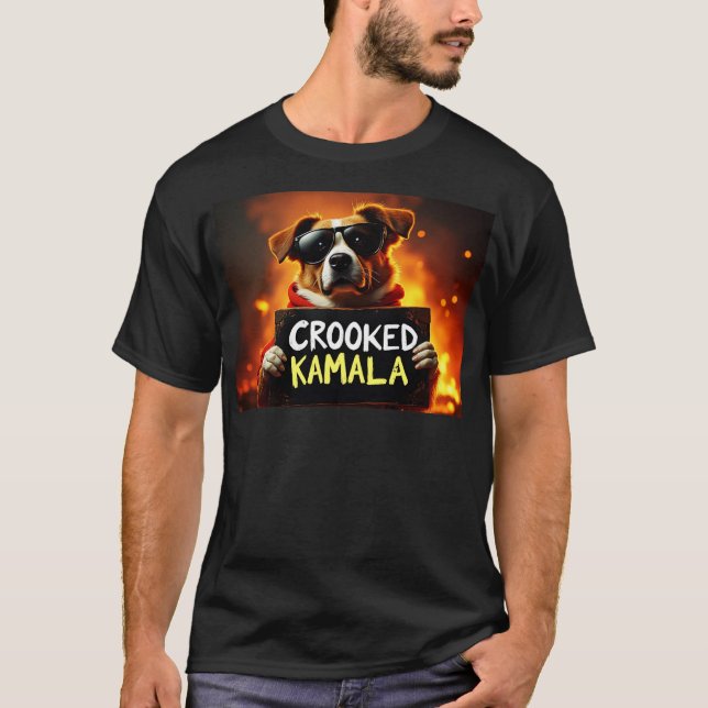 Crooking Kamala T Shirt (Framsida)