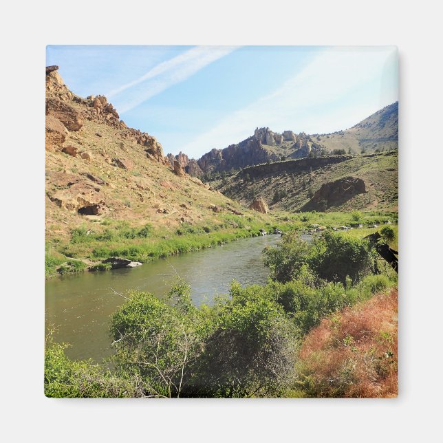 Crooking River, Oregon Magnet (Framsidan)