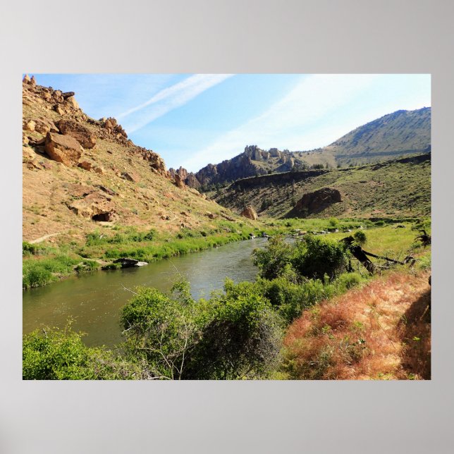 Crooking River, Oregon Poster (Framsidan)