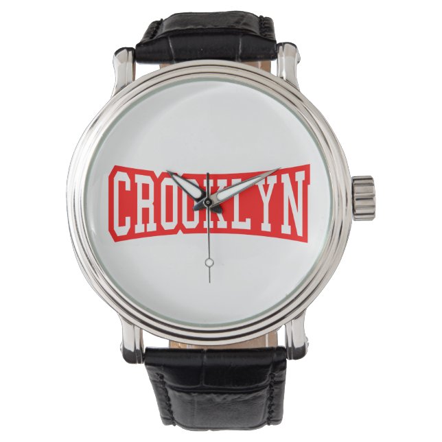 CROOKLYN, NYC ARMBANDSUR (Framsida)