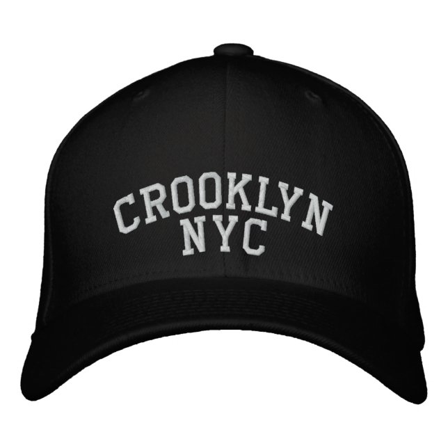 Crooklyn NYC Broderad Keps (Framsida)