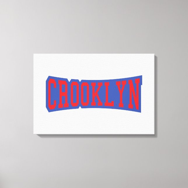 CROOKLYN, NYC CANVASTRYCK (Framsida)