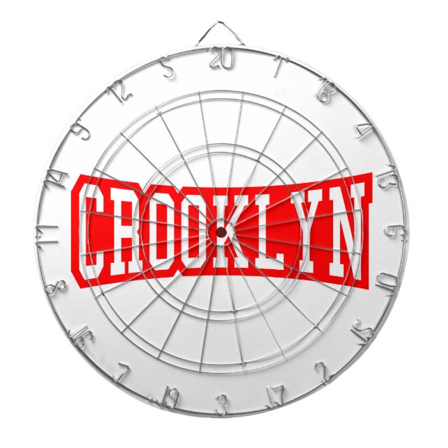 CROOKLYN, NYC DARTTAVLA (Framsidan)
