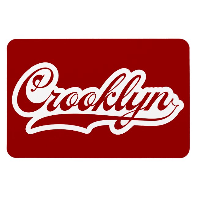 Crooklyn, NYC Magnet (Horisontell)