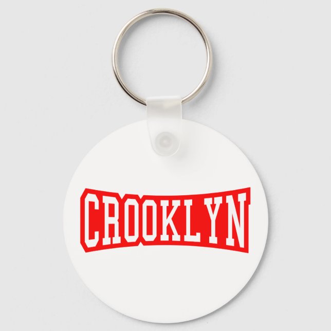 CROOKLYN, NYC NYCKELRING (Framsida)