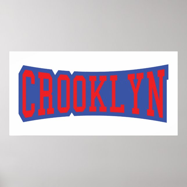 CROOKLYN, NYC POSTER (Framsidan)