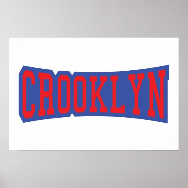 CROOKLYN, NYC POSTER (Framsidan)