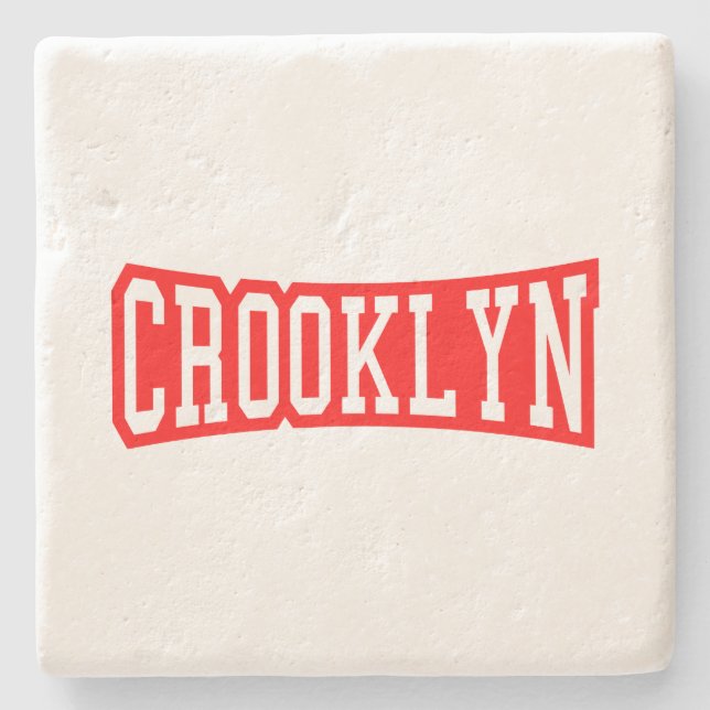 CROOKLYN, NYC STENUNDERLÄGG (Framsidan)