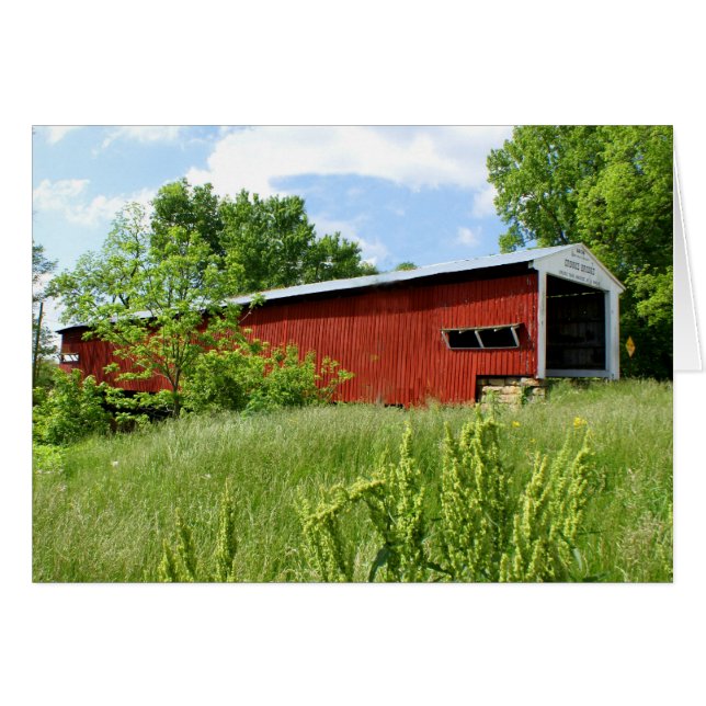 Crooks Bridge Hälsningskort (Framsidan Horizontal)