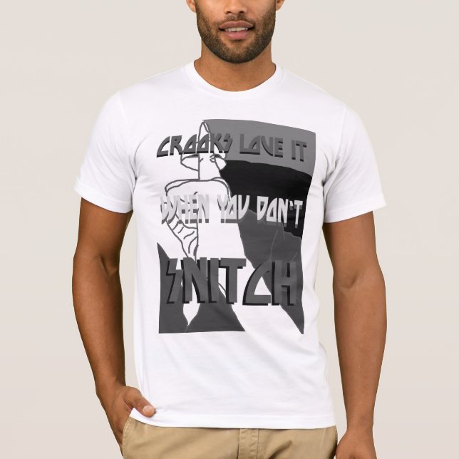 Crooks Kärlek IT-Shirt (vit) Tröja (Framsida)