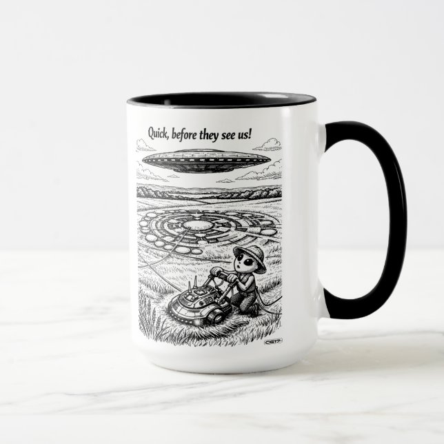 CROP CIRCLES -Quick- Mugg (Höger)