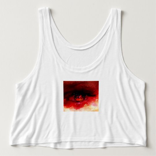 Crop Top Tank Top Med Flowy Crop