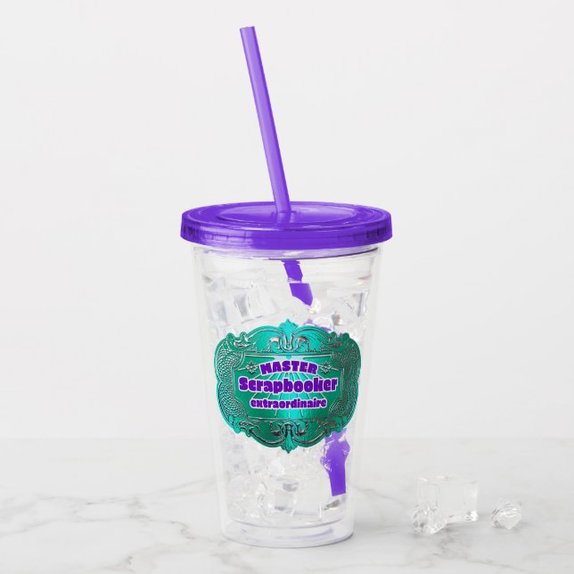 Cropper Scrapbook Crafter  Take Away Mugg (Framsida Ice)