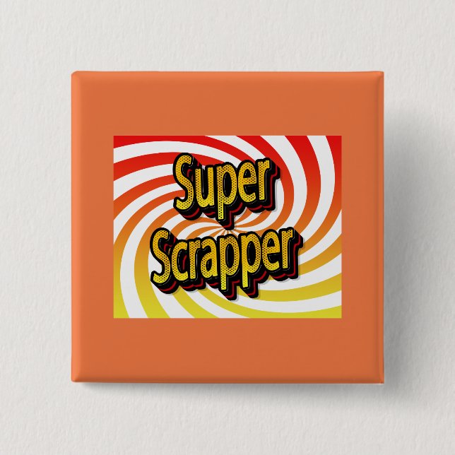 Cropper Scrapbook Konsthantverkare Knapp (Framsida)