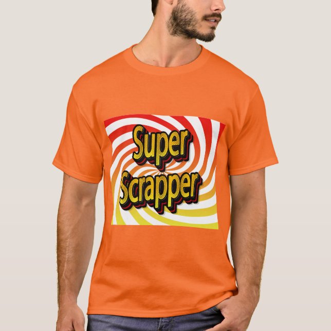 Cropper Scrapbook Konsthantverkare T Shirt (Framsida)