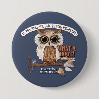 Croptoberfest 2023 Round Button Knapp