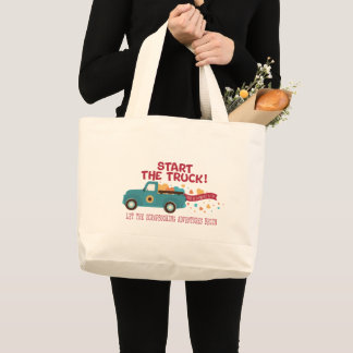 Croptoberfest 2024 Canvas Bag - Starta Lastbil! BR Jumbo Tygkasse