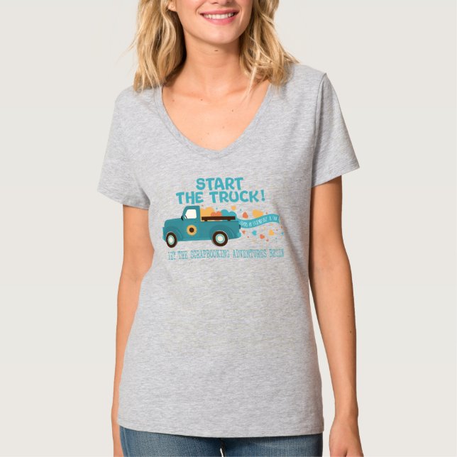 CROPTOBERFEST 2024 T-shirt - Starta Lastbil (Framsida)