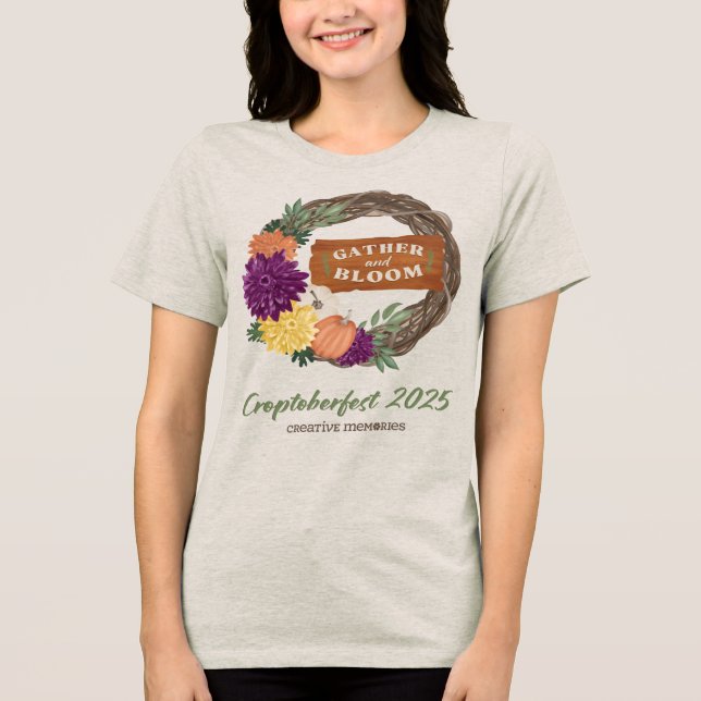 Croptoberfest 2025 t shirt (Framsida)