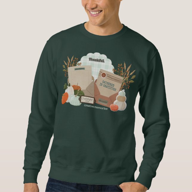 Croptoberfest 2026 Sweatshirt Herr Basic (Framsida)