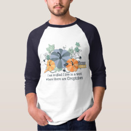 Croptoberfest 3/4 Raglan Sleeve Shirt Unisex T Shirt