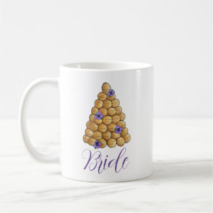 Croquembouche Choux Pastry Bröllop Cake Bride Kaffemugg