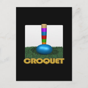 Croquet 2 vykort