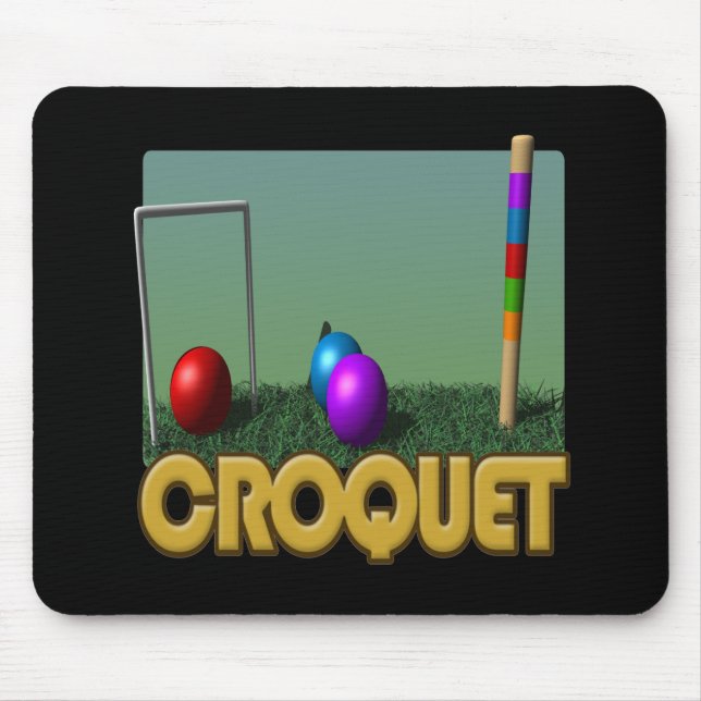 Croquet 5 musmatta (Framsidan)
