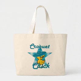 Croquet Chick #7 Jumbo Tygkasse