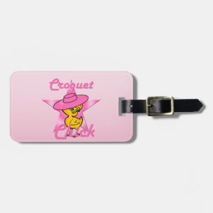 Croquet Chick #8 Bagagebricka
