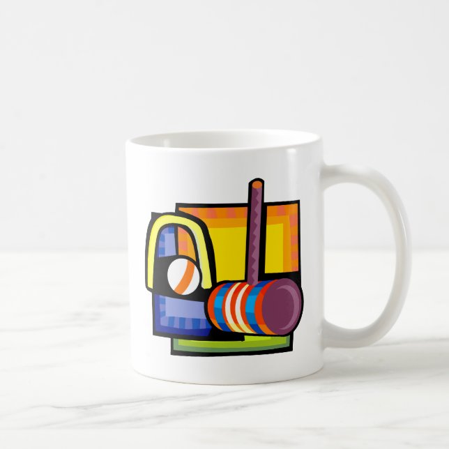 Croquet Kaffemugg (Höger)