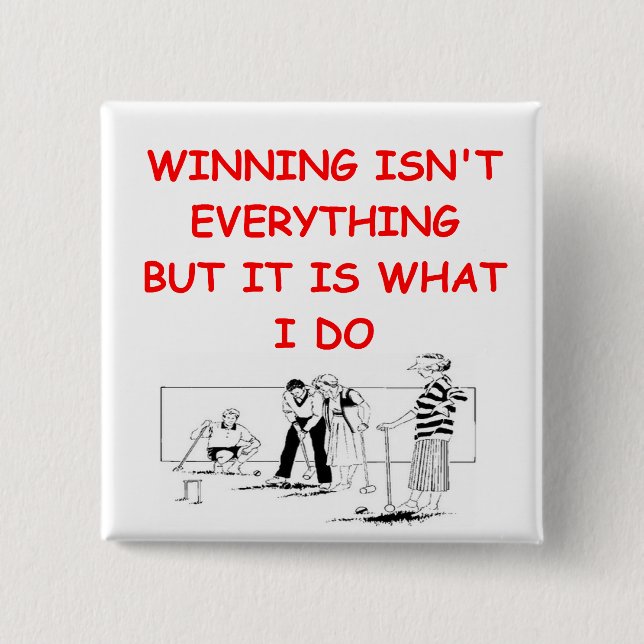 croquet knapp (Framsida)