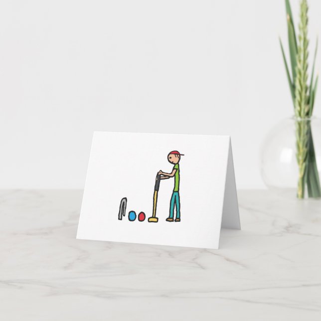 Croquet Kort (Framsida)