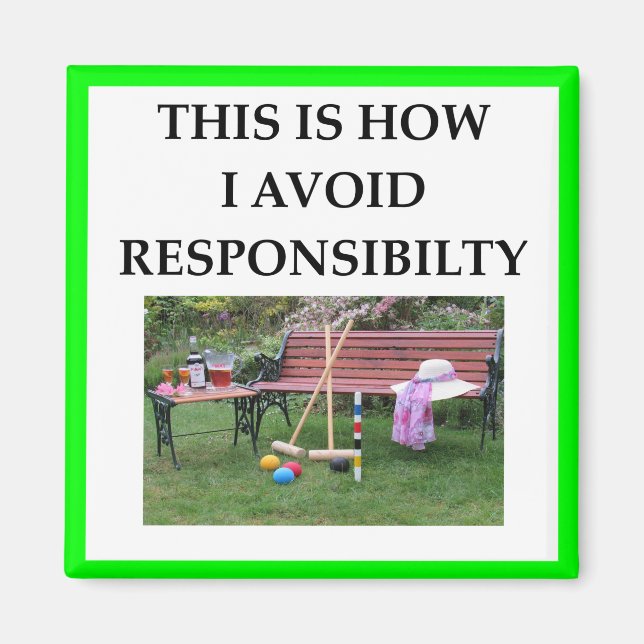 CROQUET MAGNET (Framsidan)