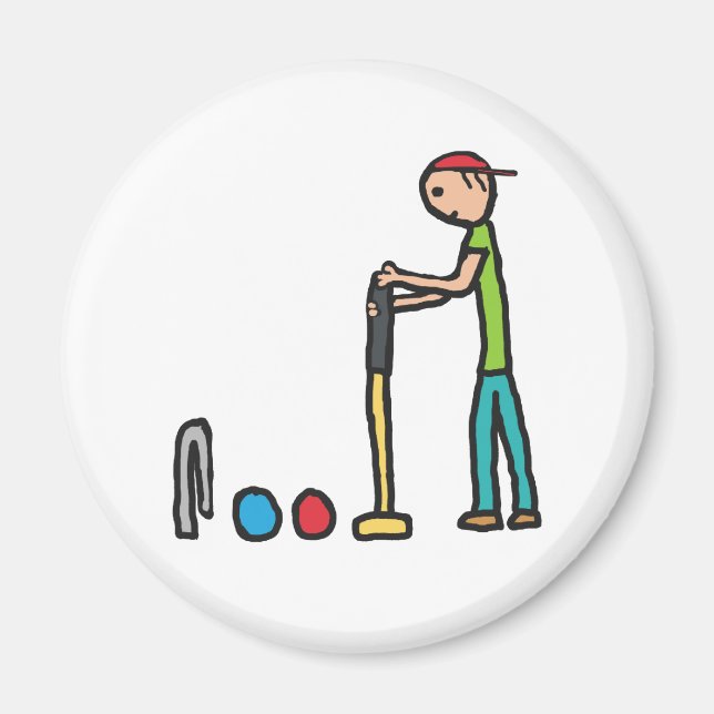 Croquet Magnet (Framsidan)