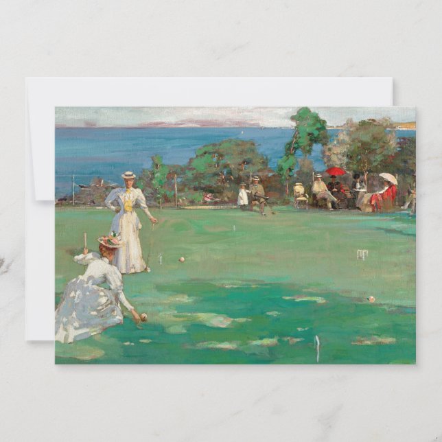 Croquet Party | Herr John Lavery (Framsida)