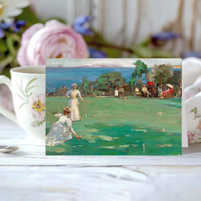 Croquet Party | Herr John Lavery Kort (Skapare uppladdad)