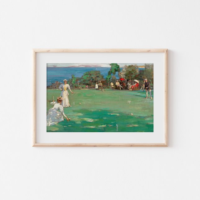 Croquet Party | Herr John Lavery Poster (Skapare uppladdad)