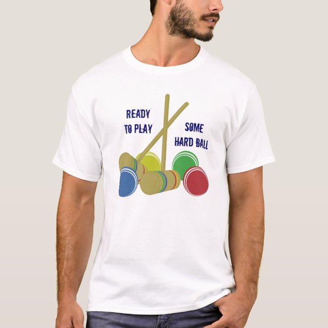 Croquet T Shirt (Framsida)