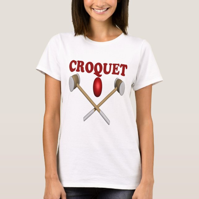 Croquet T-shirt (Framsida)