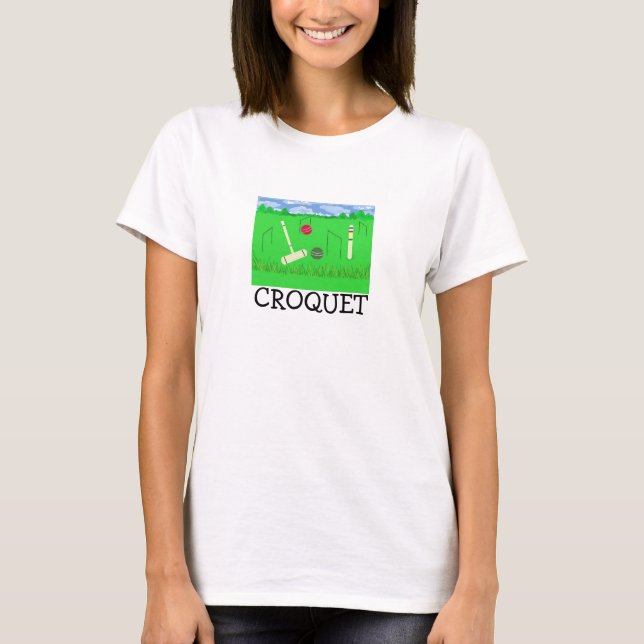 Croquet T Shirt (Framsida)